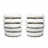 Gracefur 10 Pcs 3 Inch Lambs Wool Polishing Pads with Hook and Loop Back, Soft Sheepskin Buffing Pads for Vehicles, Boat, Furniture, Floors and So...