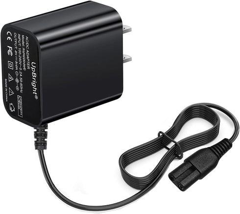 UpBright 2-Prong 9V AC/DC Adapter Compatible with Homitt HM115C HM115D HM115 C HM 115 D HM115CW HM115CD HM115CG Electric Spin Scrubber 360 Cordles...