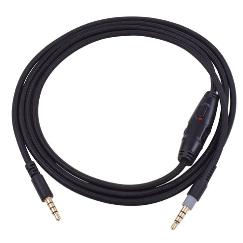 Replacement Cable Compatible with Kingston Hyperx Cloud Mix Alpha Gaming Headset, Volume Control Inline Mute, Detachable/Removable 3.5mm Audio Aux...