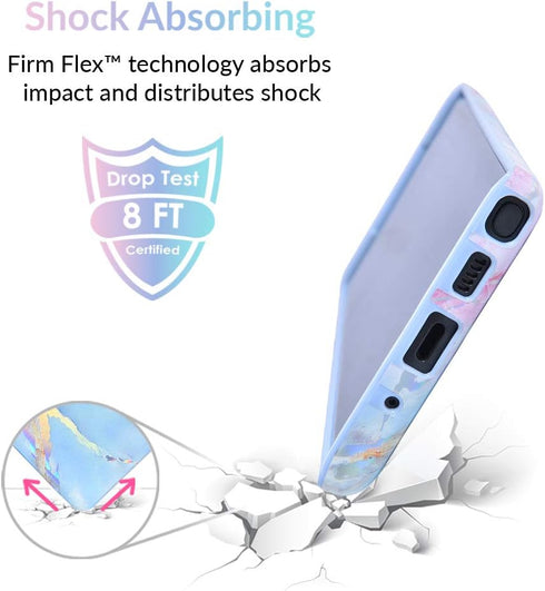 VELVET CAVIAR for Samsung Galaxy Note 10+ Plus Case Marble - Cute Protective Phone Cases for Women, Girls (Holographic Pink Blue)...