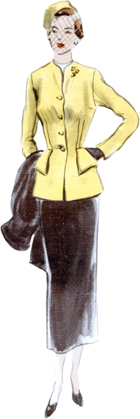 Vogue Misses' Vintage Suit and Coat Sewing Pattern Kit, Design Code V1932, Sizes 8-10-12-14-16...