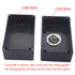 Project Box IP65 Waterproof Junction Box ABS Plastic Black Electrical Boxes DIY Electronic Project Case Power Enclosure 7.87x4.72x4.45 inch (200x1...