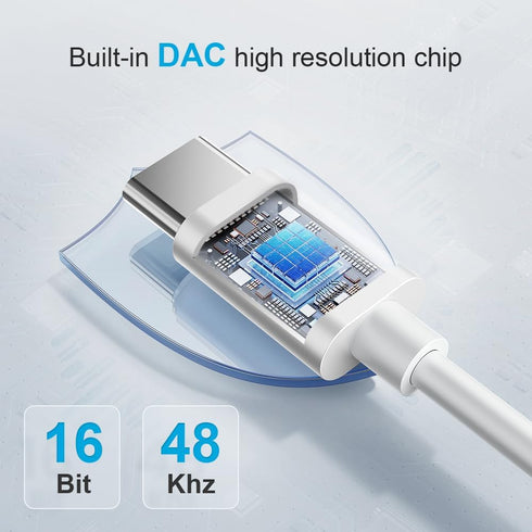 2PCS USB C to Headphone Jack, Premium USB C to 3.5mm Audio Adapter, Compatible with Samsung S20/S20+/S20 Ultra, Pixel 4/+ 4XL, and More USB C Devi...