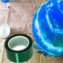 Resin Tape for Epoxy Resin,Traceless Silicone Thermal Adhesive Tape for Making River Tables Hollow Frame Bezels Epoxy Resin Craft Pendant...