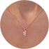 VRIUA Dainty Necklace for Women, Leaf Gold Necklace 14K Gold Plated Simple Gold Necklace Diamond Necklaces for Women Trendy Gold Necklace Jewelry...