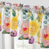 Greenland Home Watercolor Dream Window Valance, White 84 x 19...