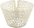 YOZATIA 60PCS Ivory Cupcake Wrappers, Lace Cupcake Liners Laser cut Cupcake Papers for Wedding/Birthday Party Decoration (ivory)...