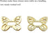 HAHIYO Butterfly Twist Purse Closure Turn Locks Clip Clasp Easy Install with Online Instructions Picture for Wallet Briefcase 1.93 Inch Length Met...