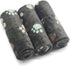 1 Pack 3 Puppy Blankets Super Soft Warm Sleep Mat Grey PAW Print Blanket Fleece Pet Blanket Dog Blankets for Small Dogs Puppy Dogs Fluffy Cats,Sma...
