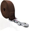 4FT/5FT/6FT Strong Dog Leash, Nylon Dog Leashes for Small Medium Large Dogs (Brown, 1 in x 10 ft)...