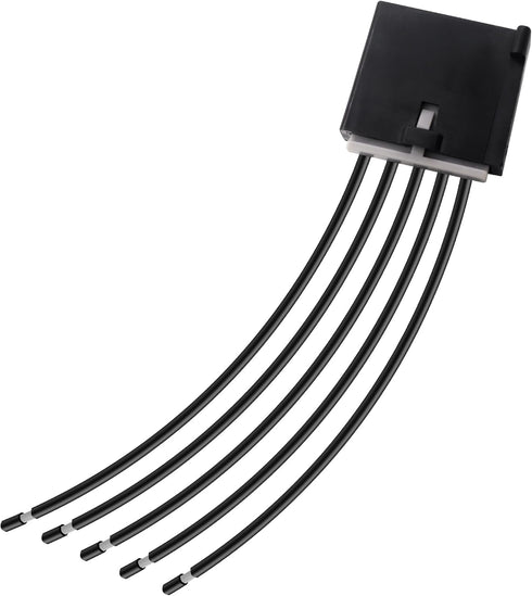 HiSport Blower Motor Resistor Connector 5-Wire Pigtail AC Fan Blower Wire Harness WPT1285, 645-512 Compatible with Ford Fusion 2010-2015, Lincoln ...