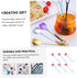 6pcs Stainless Steel Heart Shaped Spoon Demitasse Spoons Pudding Spoon Valentines Day Spoons Yogurt Spoon Small Dessert Spoons Mini Condiments Met...