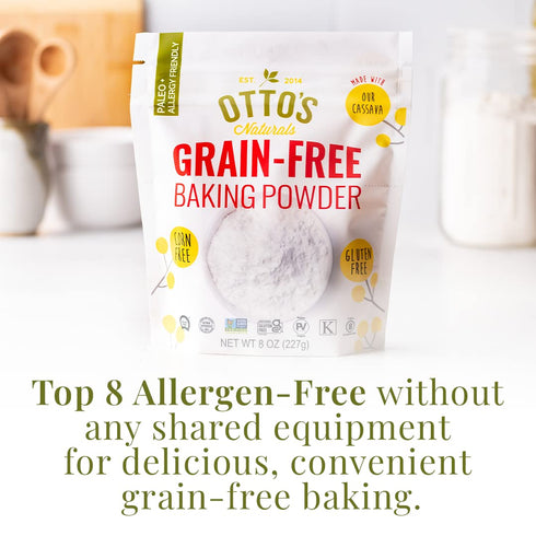 OTTOS NATURALS Grain Free Baking Powder, 8 OZ...