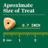 NUTRO Crunchy Dog Treats with Real Apple, 10 oz. Bag...