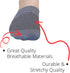 MABUA 8 Pairs Toe Socks Women No show Invisible Inside Shoes Non Skid Half Socks...