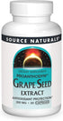 Source Naturals Grape Seed Extract, Proanthodyn 200 mg Antioxidant Protection & Supports Healthy Aging Brain - 30 Capsules...