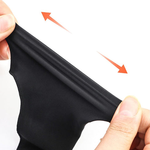2PCS Slim Style 3-Layer Two Finger Sketching Gloves - Suitable for Paper, iPad, and Graphics Drawing Tablets - Left and Right Hand Compatible - (M...