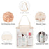 Travel Toiletry Bag, Clear Hanging Toiletry Bag for Women Men, Waterproof Travel Bag for Toiletries, Transparent Makeup Bag Cosmetic Organizer, Po...