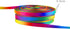Teemico 50 Yards Satin Ribbon Gradient Rainbow Printed Double Side Satin Polyester Ribbon for DIY Handmade (9mm Wide)...