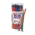 Colorations - 144WB Paint Brushes, 3 Widths, Nylon Bristles, Classroom, Painting, Art, Classroom Supplies, Art Supplies, School Supplies, Kids, Pr...