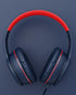 Wired Headphones with Microphone, K16 On-Ear Headphones for Kids with 3.5MM Jack, Foldable Stereo Bass Headphones for Teens School Amazon Kindle, ...