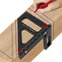 Imperial 3D Multi-Angle Measuring Ruler,45/90 Degree Aluminum Alloy Woodworking Square Protractor, Miter Triangle Ruler High Precision Layout Meas...