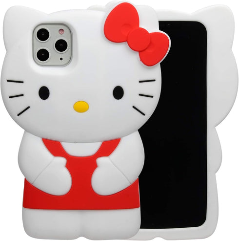 Cartoon Case for iPhone 11 6.1"?2019?, Fashion Cute 3D Kawaii Soft Silicone for Bear Protective Gel Shockproof Gel Back Cover for Kids Women Girls...