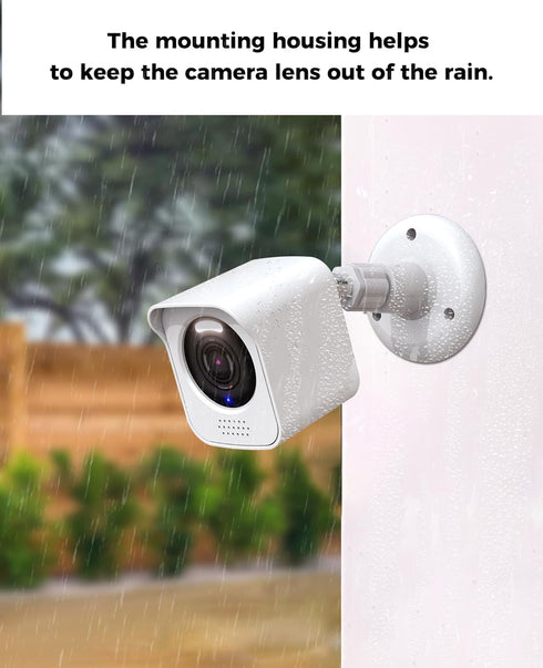All-New Wyze Cam V4 Camera Surveillance Mount, compatible with Wyze Cam V4 ONLY Weatherproof Protective Housing and 360 Degree Adjustable Mount (W...