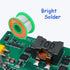Solder Wire Lead-Free Electronics Alloy Rosin Core No Clearn 1.5mm 100g, Electronic Soldering Wire Flow Well Sn99 Ag0.3 Cu0.7 Electrical Soldering...
