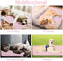 Pet Self-Cooling Dog Mat, Ice Silk Cooling Mat for Dogs, Washable, Portable (Pink, 28 * 39in)...
