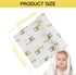 Large Soft Baby Wrap Muslin Swaddle Blankets Gauze Cotton Swaddling Blankets for Boys and Girls, Breathable Receiving Blanket New Born for Baby (G...