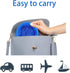 Emesis Bags, Disposable Vomit Bags, Aircraft Barf Bags Disposable, Throw Up Bags for Car Sickness, 12 Pack Blue Nausea Bags for Travel Motion Sick...