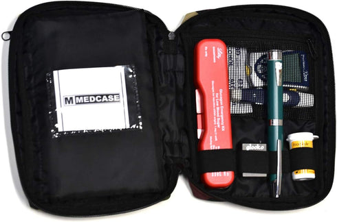 Diabetic Travel Case & Supplies Organizer - Insulated Insulin Cooler and Cooling Case - Travel-Friendly Diabetes Kit - Diabetic Supplies Carrying ...