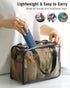 FERYES Makeup Brush Holder, Magnetic Anti-fall Out Silicon Portable Cosmetic Face Brushes Holder, Soft and Sleek Makeup Tools Organizer for Travel...