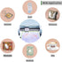 Peisley Sublimation Transfer Ink Sheets-Sublimation Paper for T-Shirts Mugs Bags,10 pcs/Set,12"x4.5"...