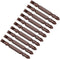 uxcell 10 Pcs PH2/SL6 Magnetic Double Ended Screwdriver Bits, 1/4 Inch Hex Shank 2.56-inch Length S2 Power Tool (Red)...