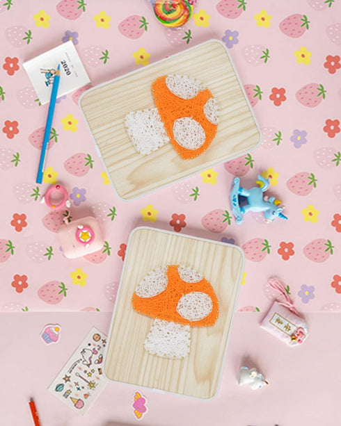 BAZIMA DIY String Art Kit for Beginner, DIY Mushroom Craft Kit,Unique Gift,Craft Kit for Holidays......