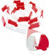 Hobby Fans 120 Pieces RC Car Racing Track Drift Runway Drift Field Fence for 1/14 1/16 1/18 1/24 1/28 Mini RC Car (Red+White)...