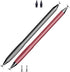2 in 1 Stylus Pens for iPad,Universal Touch Screens High Sensitive & Precision Capacitive Disc Tip Pen Stylus for Samsung/Galaxy/Kindle/Tablet/Com...