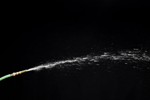 Rain Bird HENZLB5ADJ 5" Solid Brass Garden Hose Water Nozzle, Lead-Free, Twist Adjustable Spray...