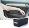 FMS Soft Car Armrest Console Cushion for Relaxation PU Leather Memory Foam Car Seat Armrest (Black)...