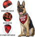 Dog Bandana, Service Dog Triangle Dog Bandana, Dog Scarf Classical Plaid Printing, Dog Scarf Accessories, Dog Bandana Pet Scarf, Pet Scarf, Pet Sc...