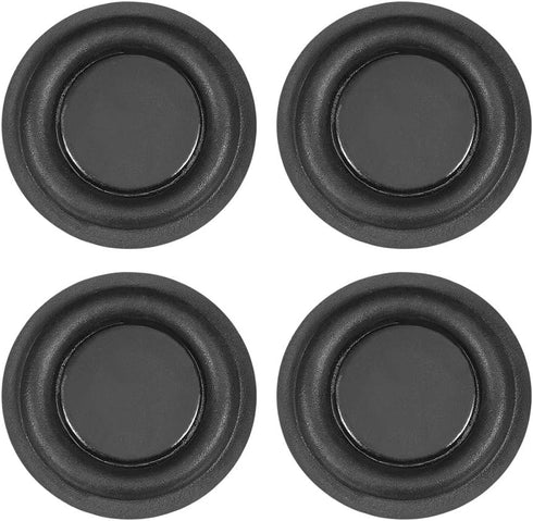 uxcell 28mm Dia. Speaker Passive Radiator Vibration Plate, Subwoofer Vibration Membrane, DIY Bass, Low Frequency 4pcs...