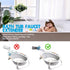 Bath Helper - Bath Tub Faucet Extender - Guides Water Directly from Faucet to Baby Bath Tub Without Excessive Water Waste and Splashing (Blue)...