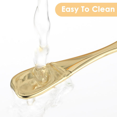 Sibba Face Spatula Lip Mask Applicator 3 PCS Skincare Makeup Spoons Small Facial Make Up Scoop Tool Mini Spoon Multi Skin Care Lotion Cream Stick ...