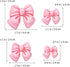 8Pcs Pink Bows Shoe Charms, DIY Bowknot Sandals Decorations, Pink Sandals Charms, Fashion Charms for Shoe, Easy to Install for Women Girl Party (R...