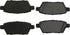 Centric 103.11610 C-Tek Disc Brake Pad Set For Select Mazda, Ford, Lincoln and Mercury Model Years...