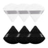 Sibba 6 Pieces Sponge Loose Powder Puff Foundation Concealer Face Makeup Make Up Triangle Sponges Velour Beauty Setting Artist Grip Liner Body Ski...