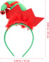 FRCOLOR Elf Hat Headband Christmas Halloween Holiday Party Cute Elf Costume Hats Hair Hoop Headwear for adult girls...