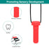 Chew Necklaces for Sensory Kids, 4 Pack Chewy Necklace Sensory Boys and Girls with Autism, ADHD, SPD, Biting, Silicone Teething Necklace Oral Chew...